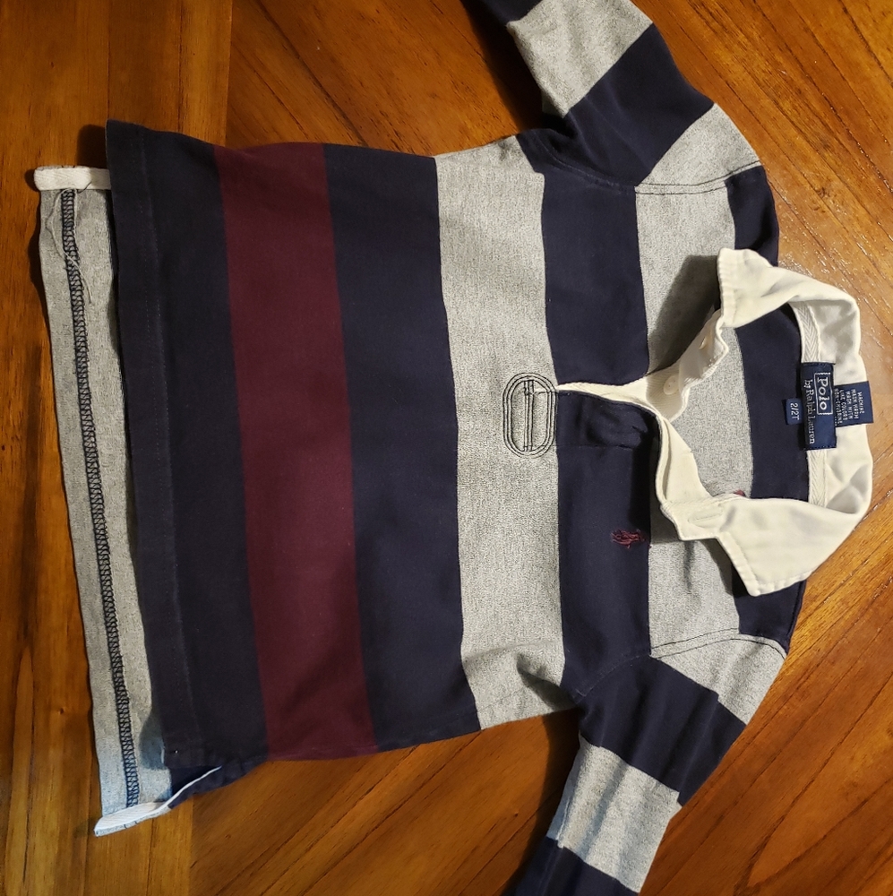 Boys 2T rugby shirt